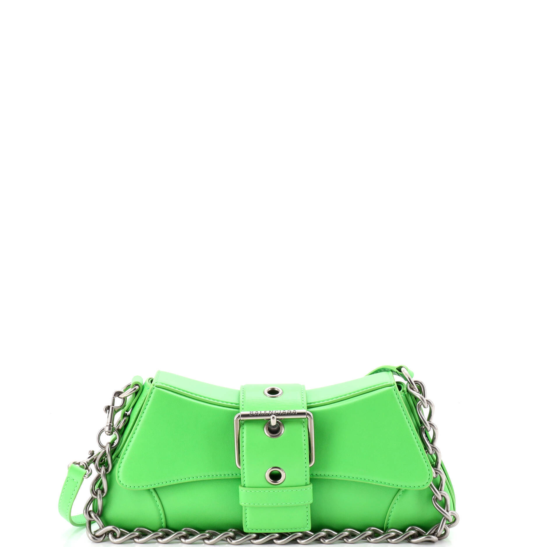 Balenciaga Lindsay Chain Strap Shoulder Bag Leather